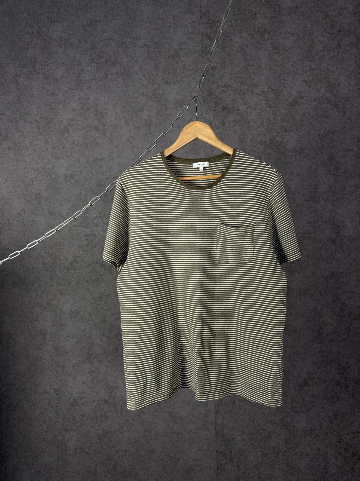 Reiss Designer Pocket Tee Hoodie, Sweatshirt | FlexRushtees.com