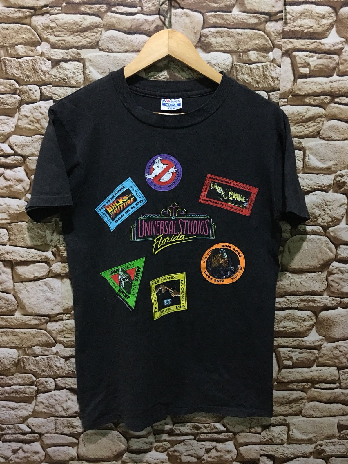 Vintage Universal Studios Jaws Ghostbusters King Kong Shirt