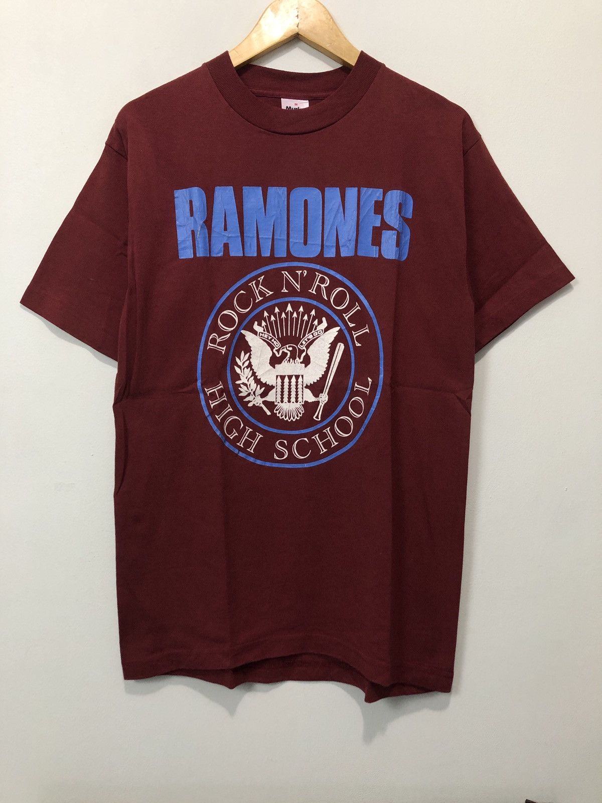Vintage 90s Ramones Rock N Roll High School T Shirt Hoodie, Sweatshirt | FlexRushtees.com