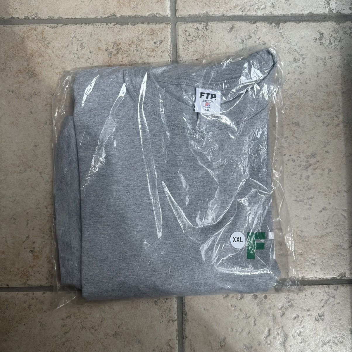 Fuck The Population Ftp Mexican Flag Logo Tee Heather Gray Size Xxl