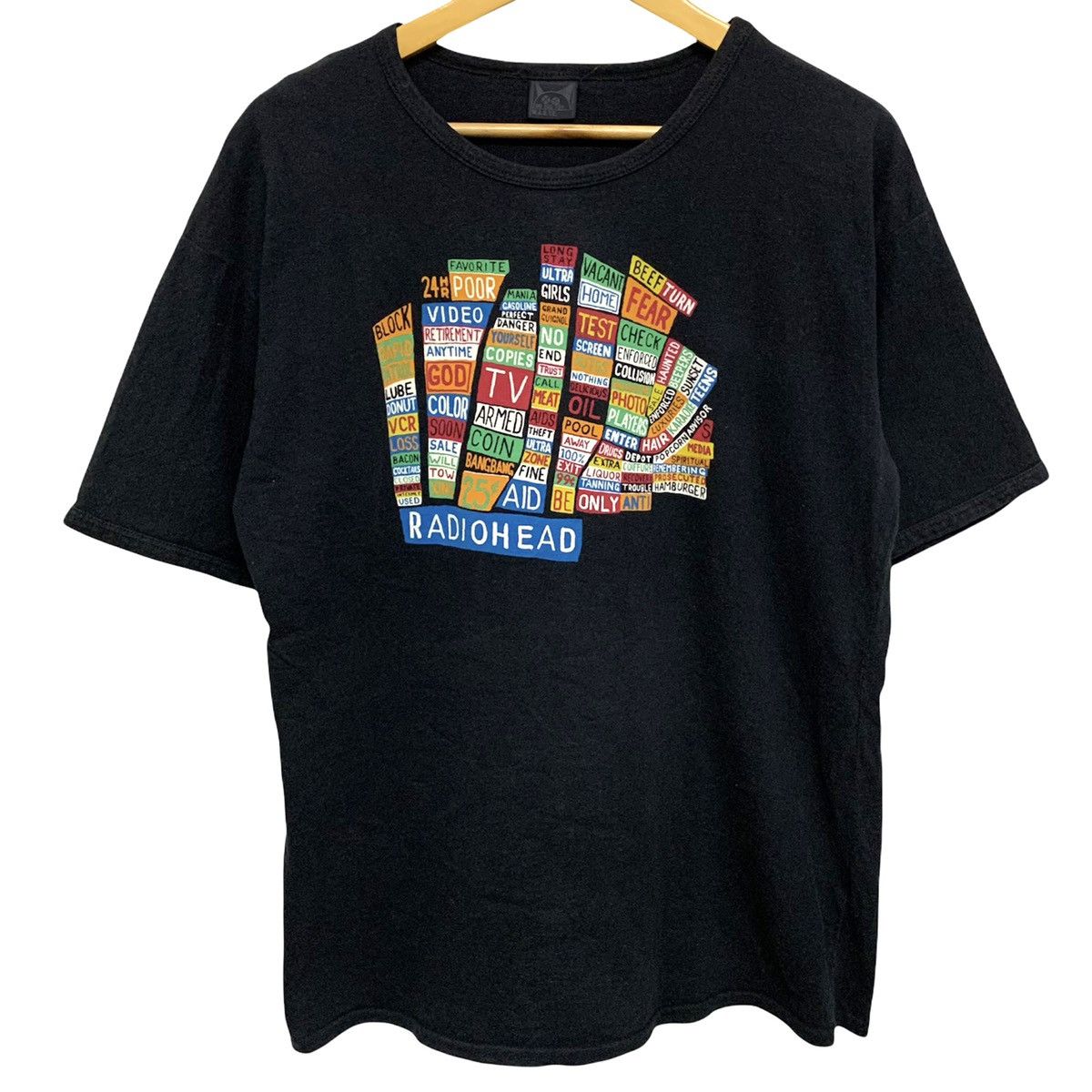 Rare Vintage Radiohead Hail To The Thief Tee Hoodie, Sweatshirt | FlexRushtees.com
