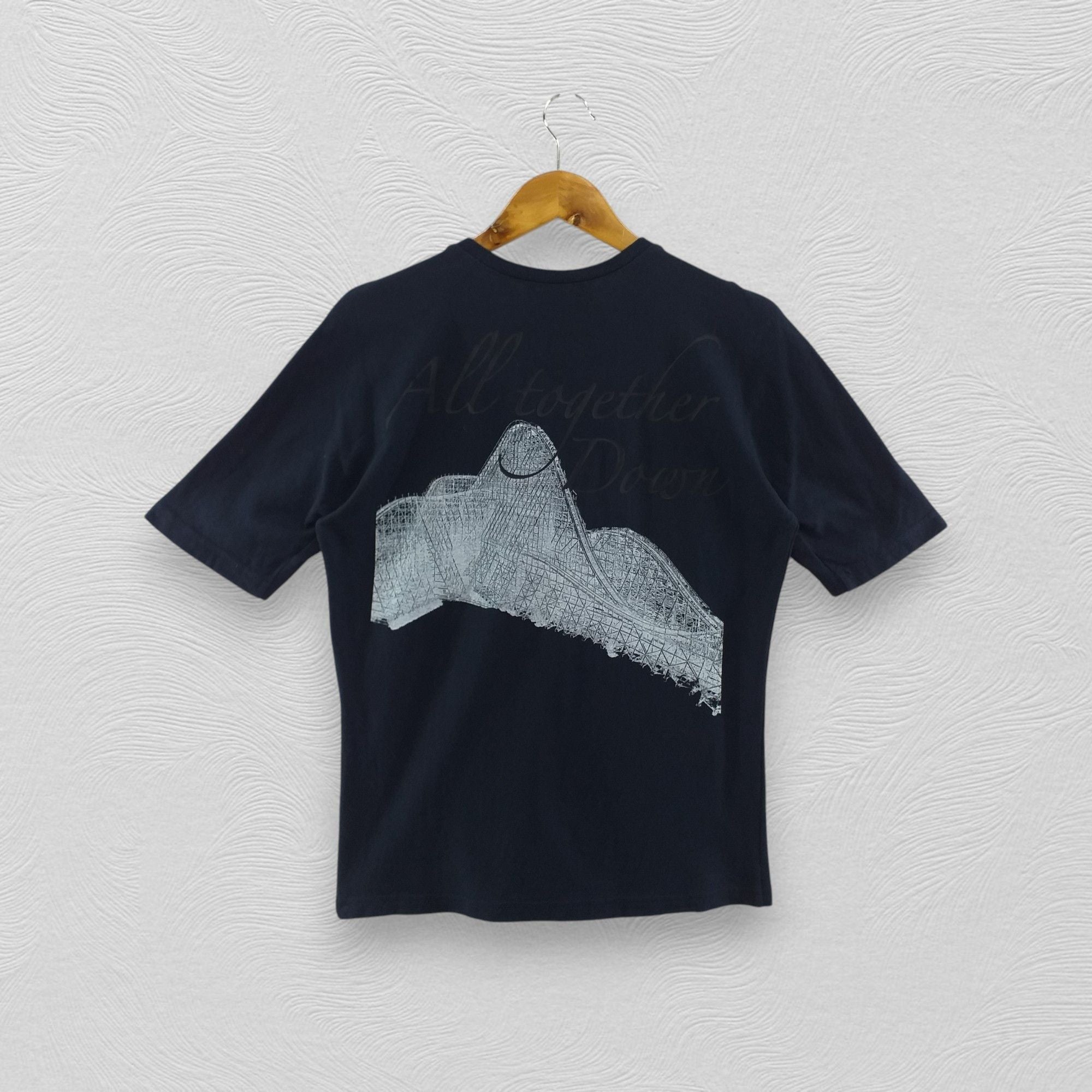 Japanese Brand Vintage Stephan Schneider All Together Down Tee Medium G024 Hoodie, Sweatshirt | FlexRushtees.com