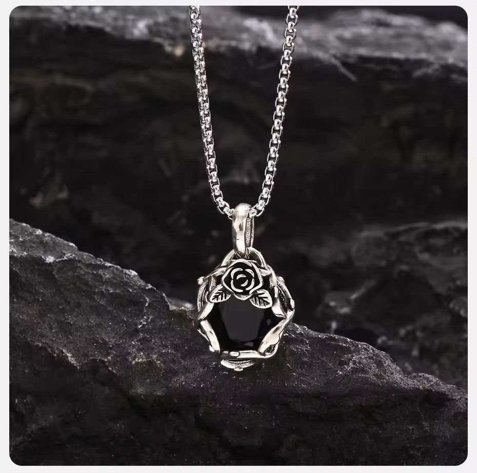 Other Goth Black Stone Rose Necklaces T-Shirts, Hoodie, Sweatshirt | AU16VibeMintTees.com