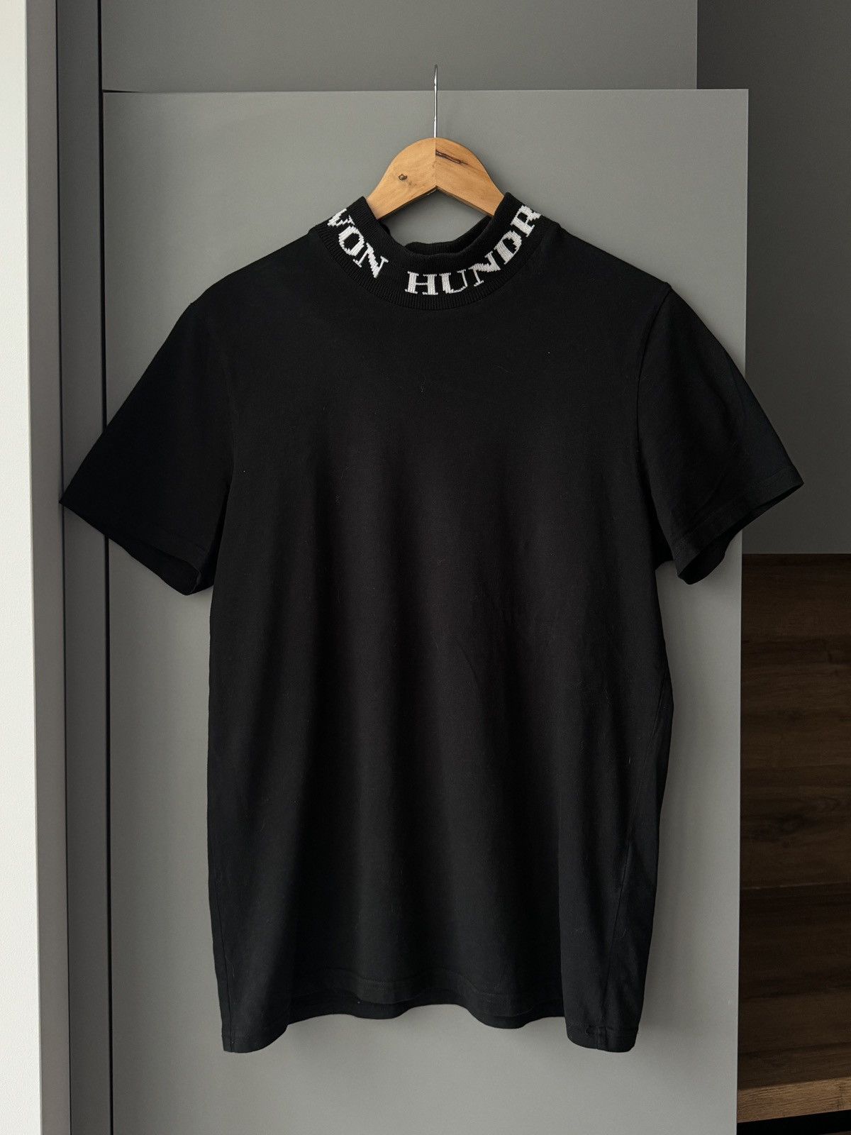 Hundred Won Hundred Logo Black T Shirt Organic Cotton Hoodie, Sweatshirt | FlexRushtees.com