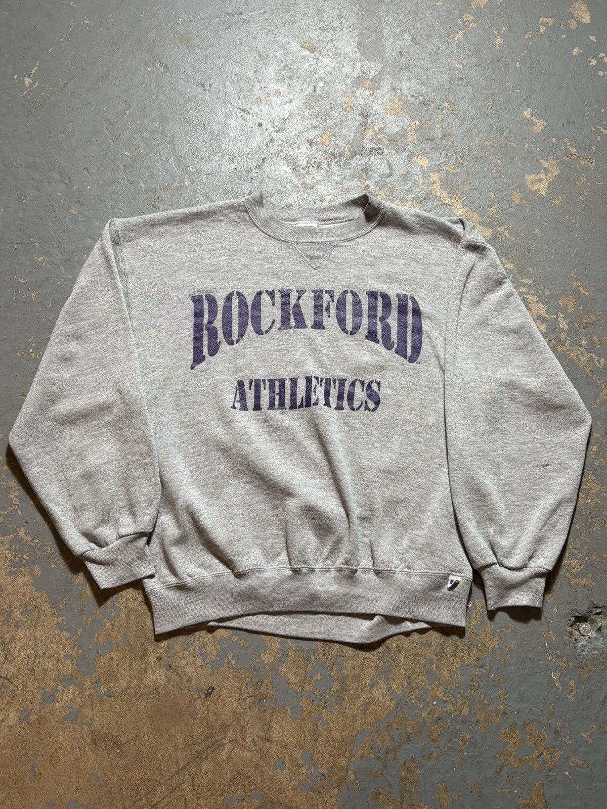 Vintage Rockford Athletics Russell Athletic Crewneck Sweatshirt