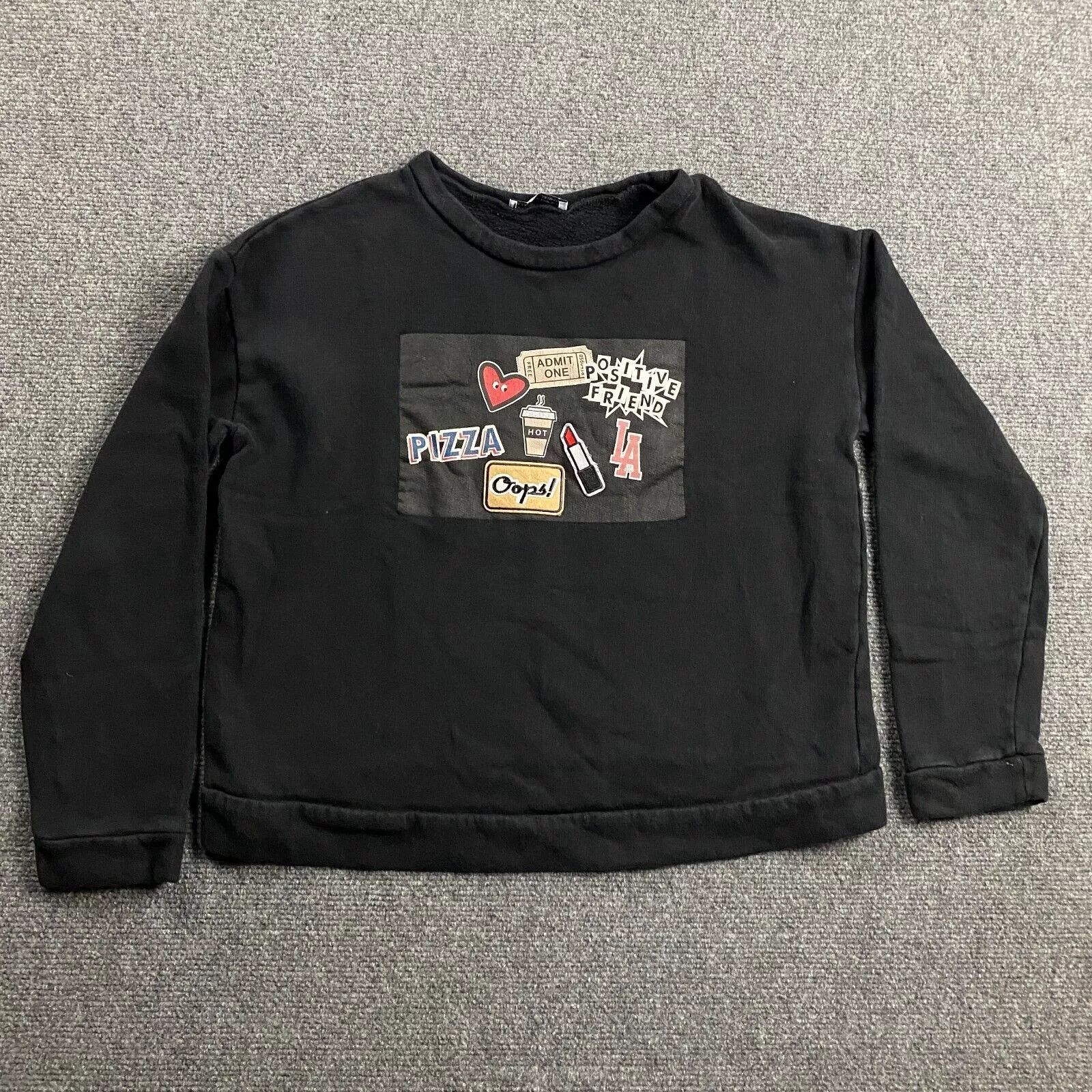 Zara Sweatshirt Women S Pullover Graphic Winter Fall M T-Shirts, Hoodie | FlexRushtees.com