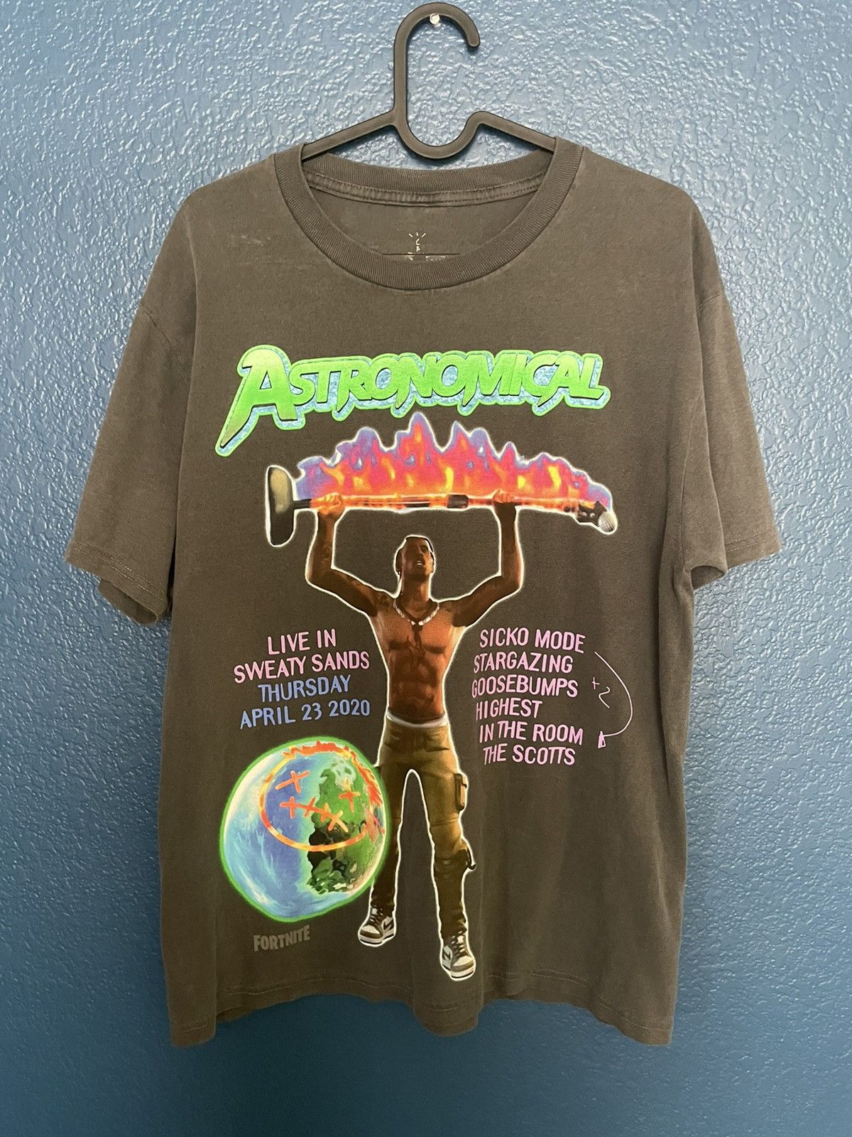 Fortnite Back Bling Astronomical Tee S
