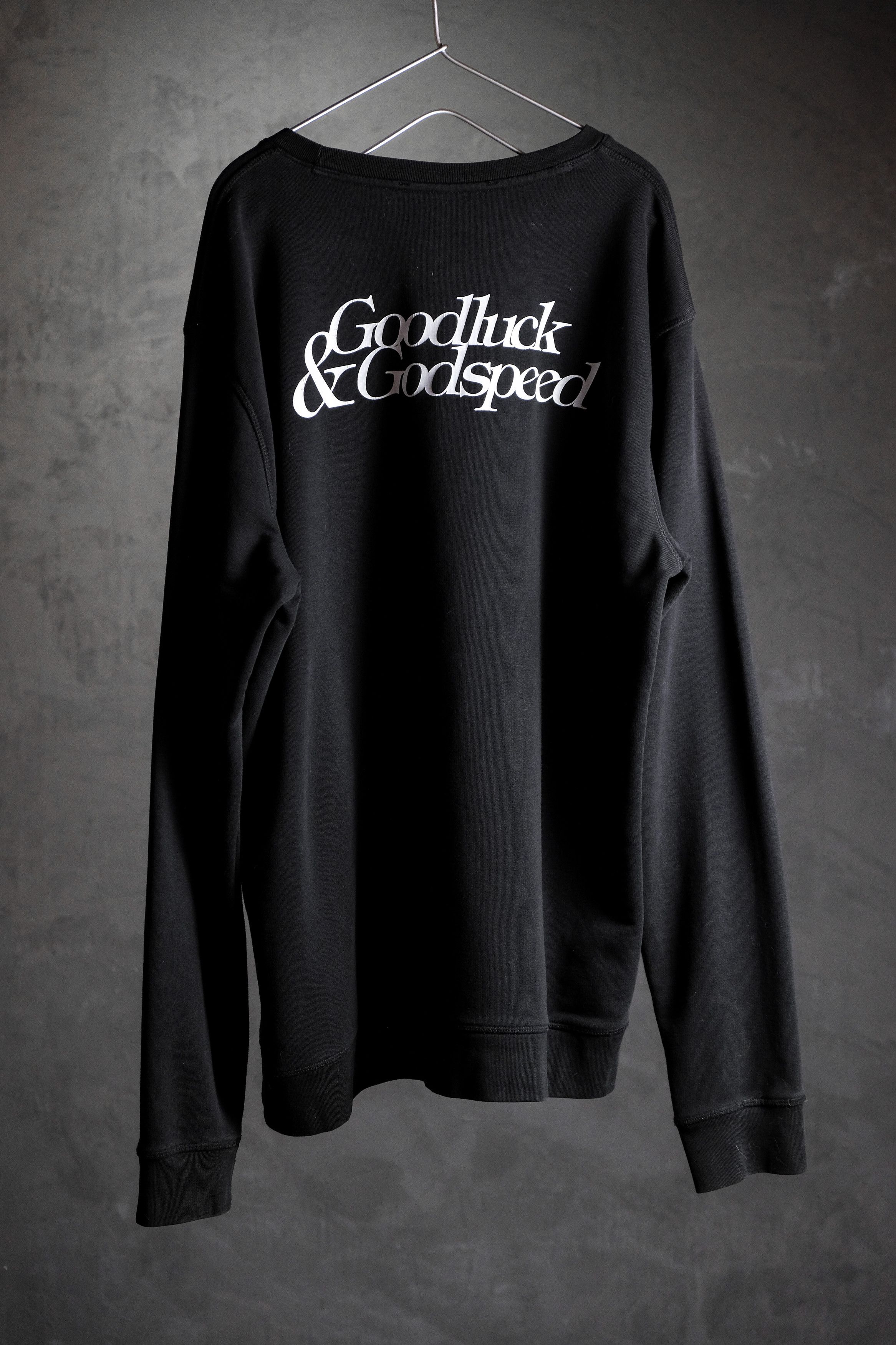 Geo Goodluck And Godspeed Nasa Long Sleeve Tee