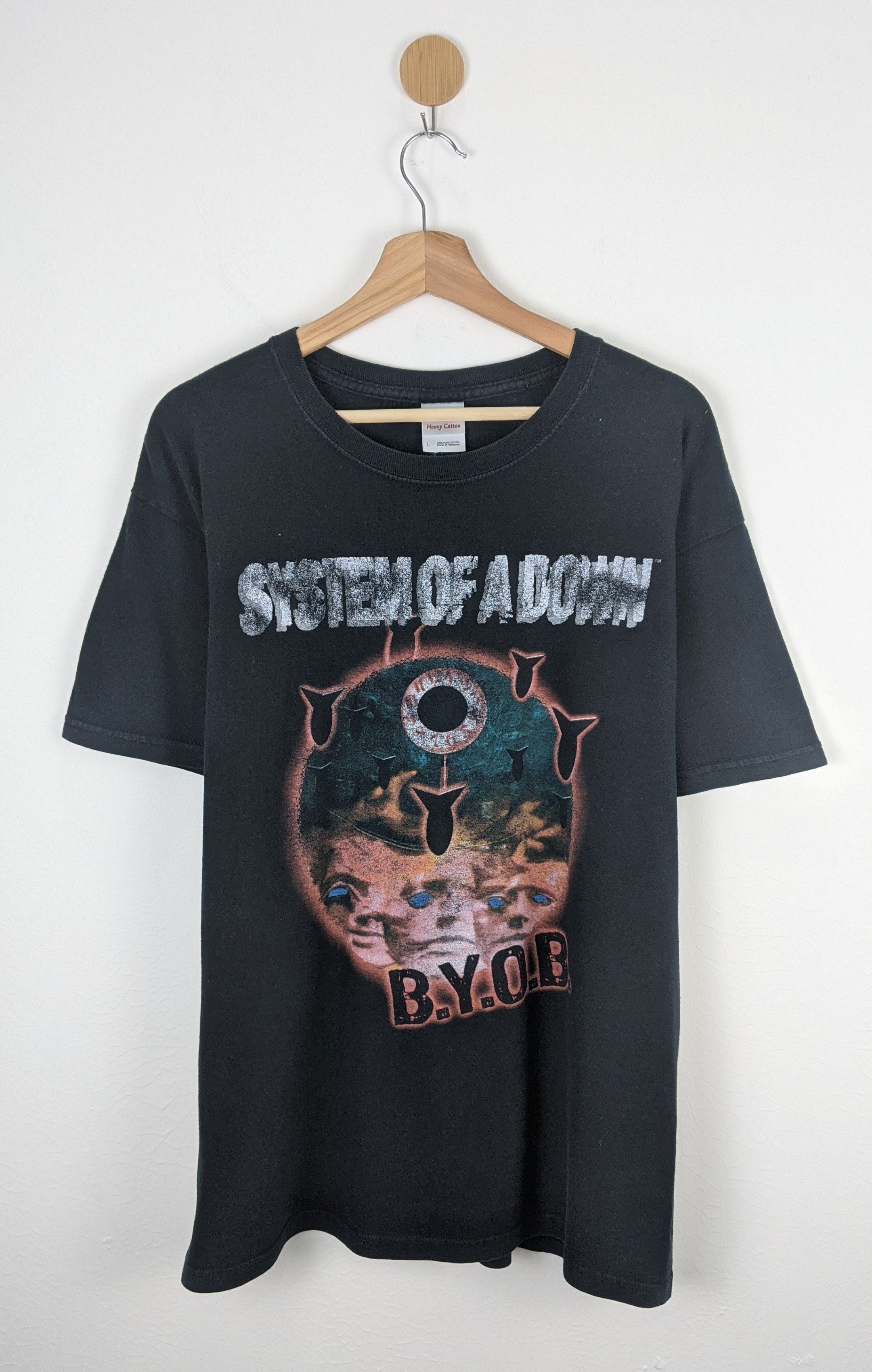 Band Tees System Of A Down Byob Shirt Hoodie, Sweatshirt | FlexRushtees.com