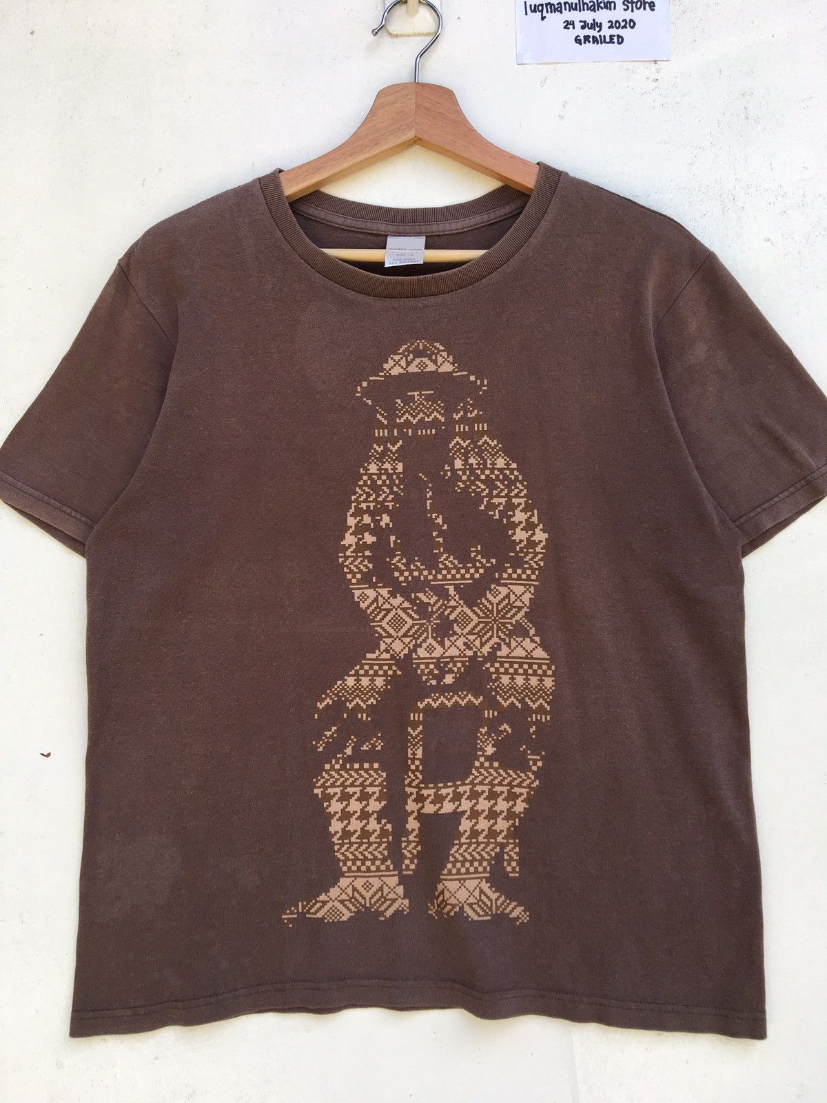 Number N Ine Vintage Number N Ine Mosaic Printed T Shirt Hoodie, Sweatshirt | FlexRushtees.com