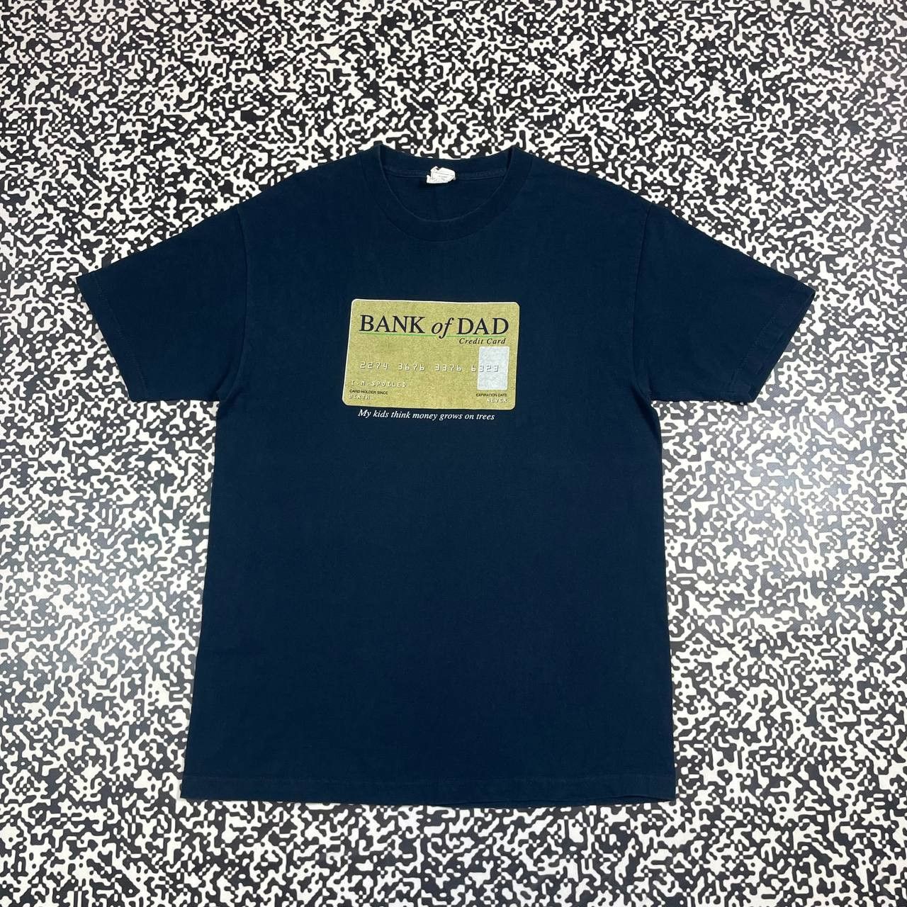 Vintage Y2k Humor Band Of Dad Credit Card Logo Boxy T Shirt Hoodie, Sweatshirt | FlexRushtees.com