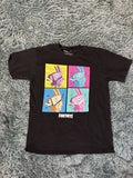 Other Fortnite Pinata Black Graphic Tee Medium Shirt