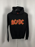 Dc Ac Dc Hoodie Vintage Big Logo Band Tee Rock Metal Size M Sweatshirt | FlexRushtees.com