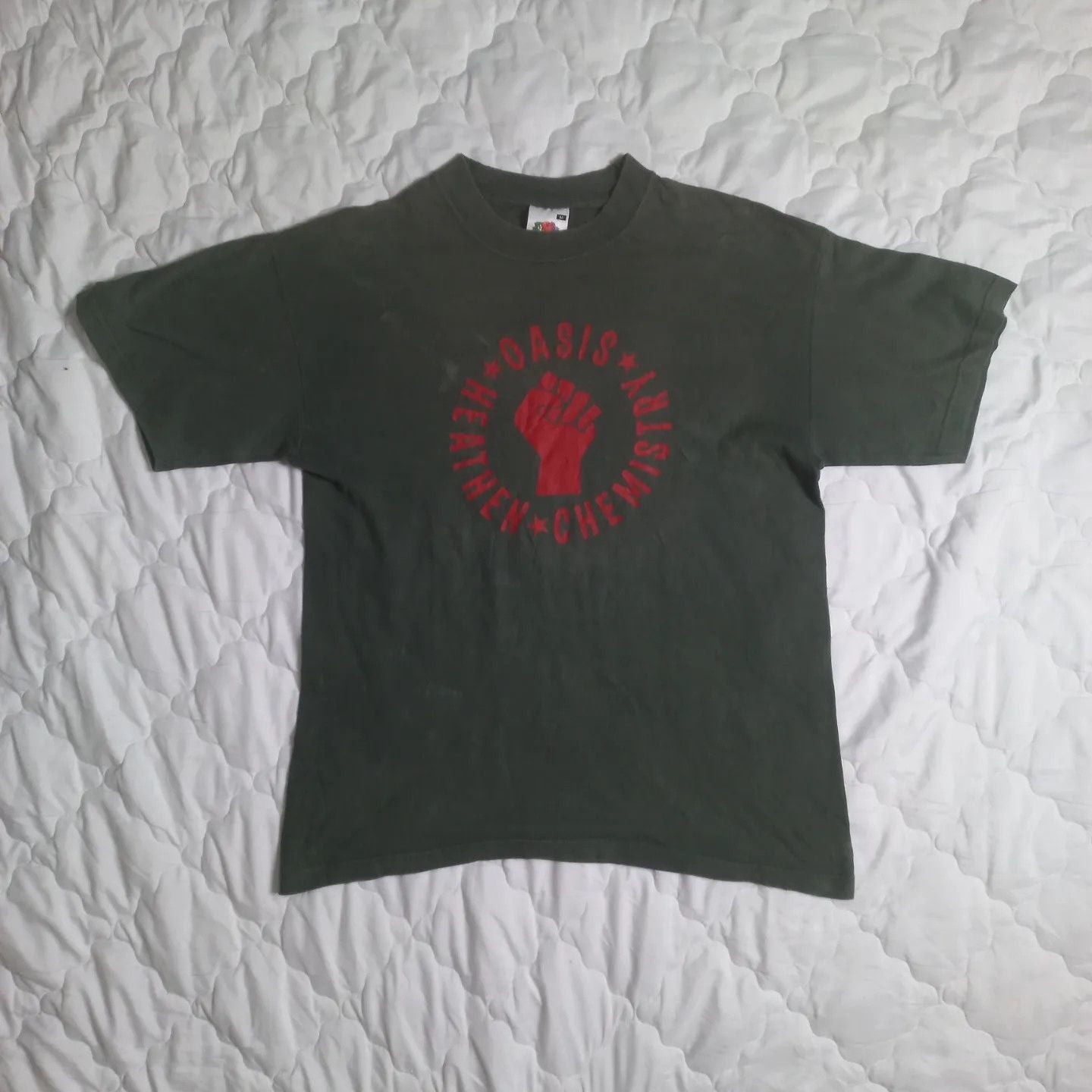 Vintage Oasis Heathen Chemistry T-Shirts, Hoodie, Sweatshirt | FlexRushtees.com