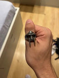 Vibe Mf Doom Custom Made Silver Tone Ring