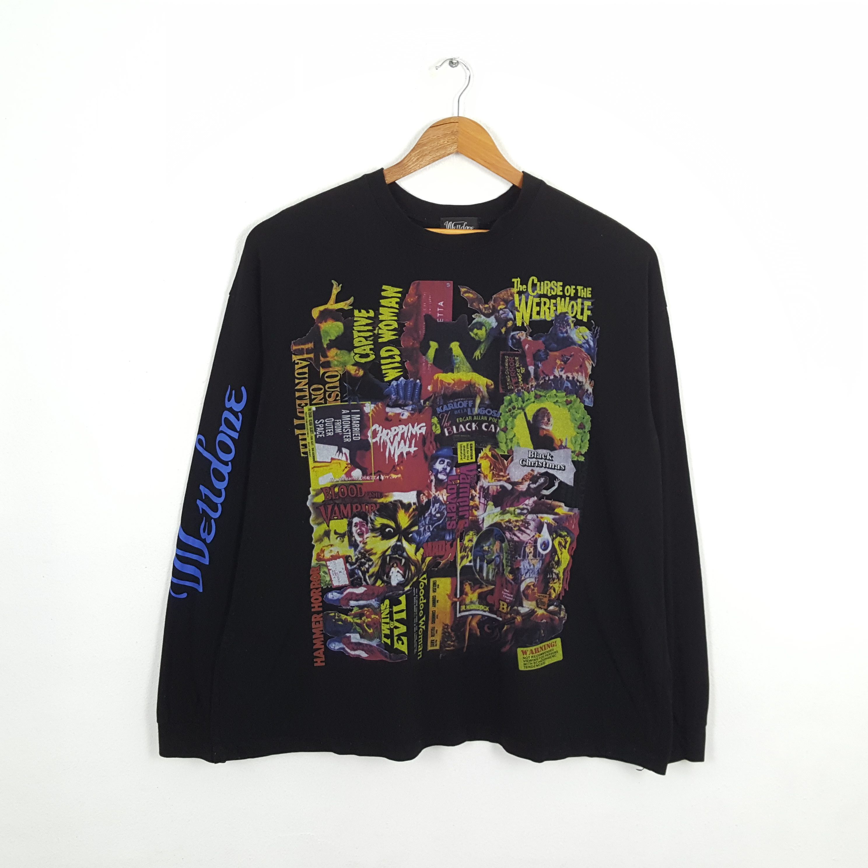 X We11done Vintage We11done Japanese Korean Brand T Shirt Hoodie, Sweatshirt | FlexRushtees.com