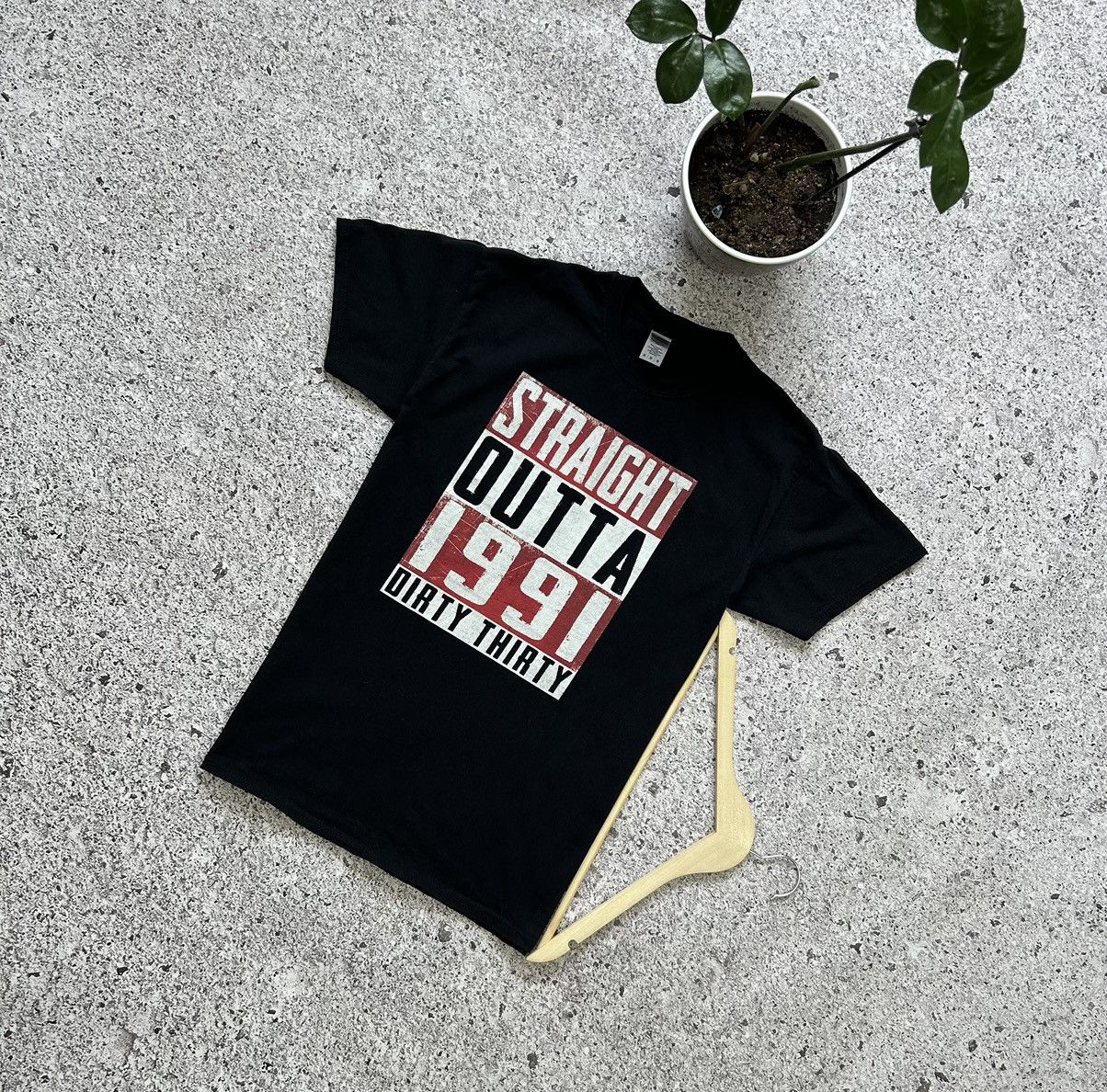 Rap Tees X Vintage Nwa Straight Outta Compton 1991 Dirty Thirty Tee Y2k Hype Hoodie, Sweatshirt | FlexRushtees.com