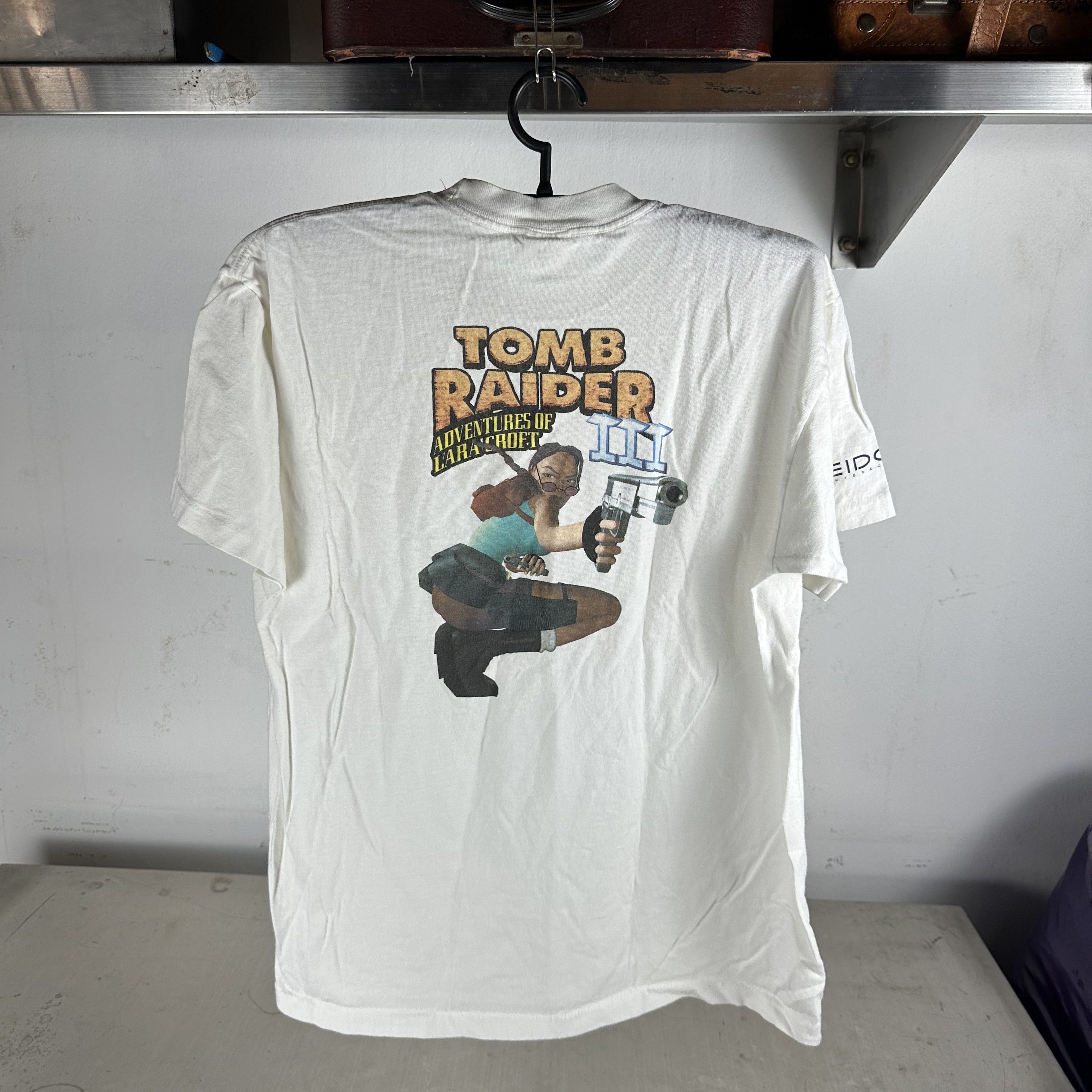 Vintage 90s Tomb Raider 3 Adventures Of Lara Croft T Shirt Hoodie, Sweatshirt | FlexRushtees.com