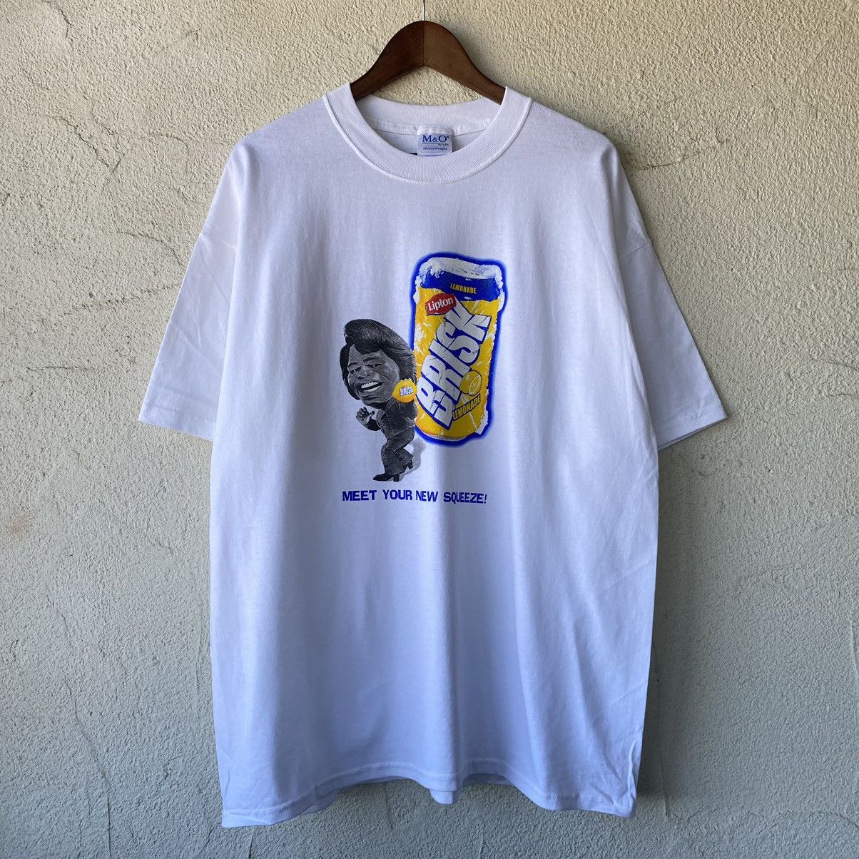 Vintage Brisk James Brown Promo Shirt Hoodie, Sweatshirt | FlexRushtees.com
