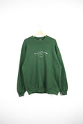 Vintage Screen Stars Levitas Graphic Green Sweatshirt