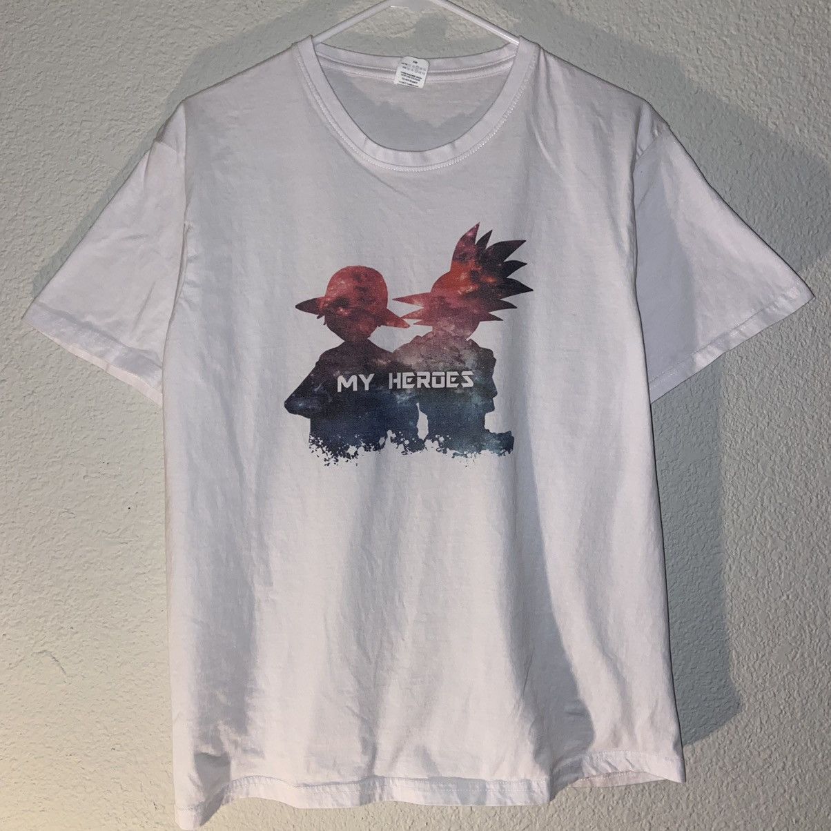 Japanese Brand My Hero Academia White Tshirt