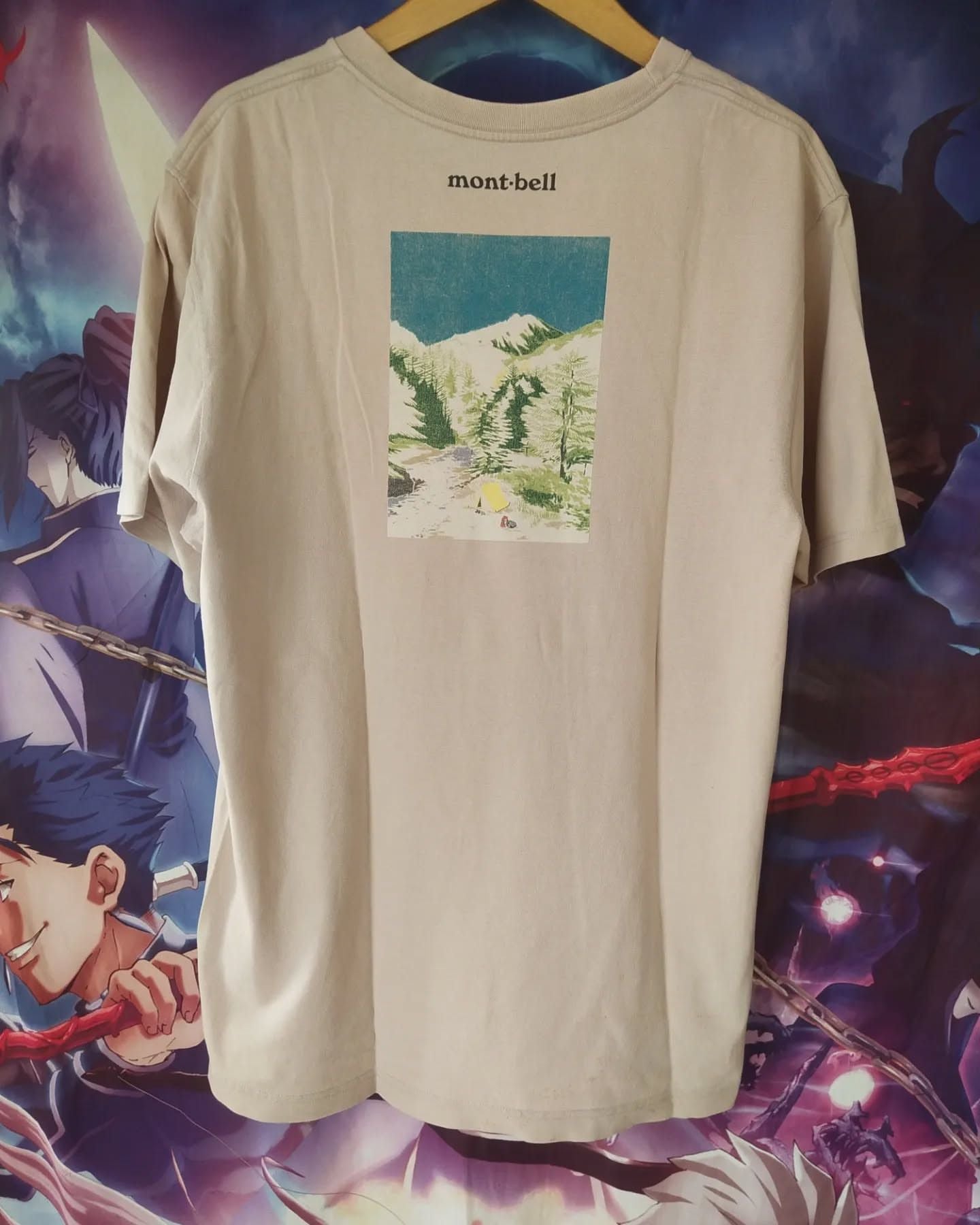 Montbell Outdoor Mountain Graphic Tees