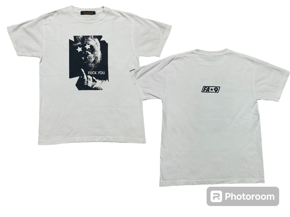 Japanese Brand Rare Vintage Fa Nine Tees Fuck You Hoodie, Sweatshirt | FlexRushtees.com