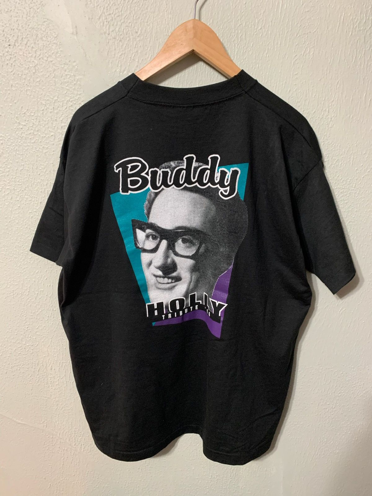 Vintage Buddy Holly 1996 T-shirt Hoodie, Sweatshirt | FlexRushtees.com