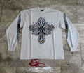 Revenge Ironcrest Long Sleeve Cement Xlarge Tee Xl Brand New