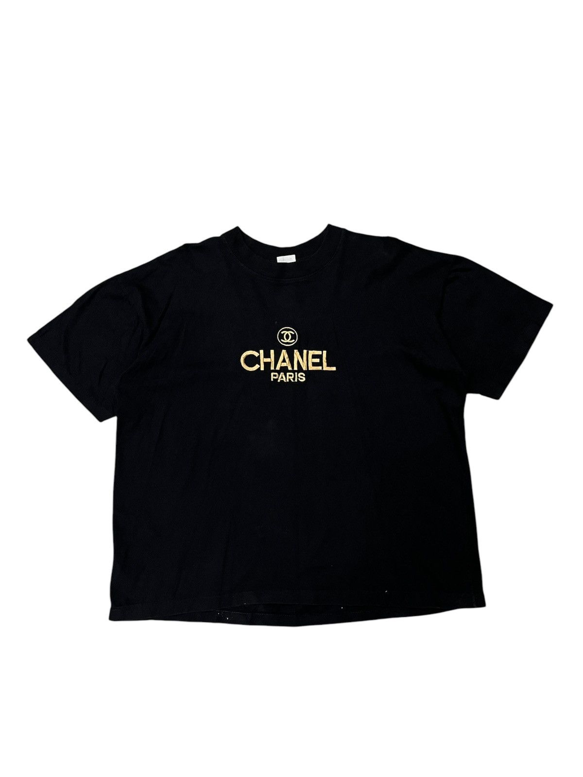 Vintage Chanel Boutique Boxy T Shirt Hoodie, Sweatshirt | FlexRushtees.com