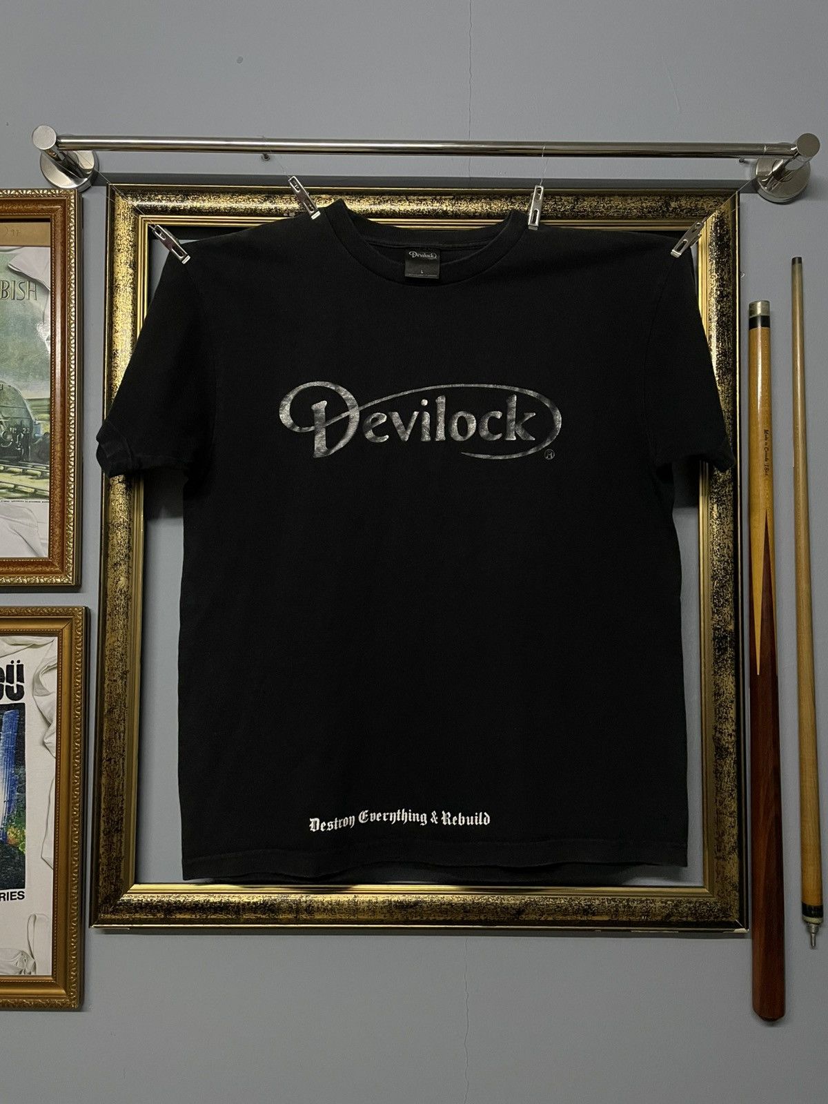 Japanese Brand X Vintage Vintage 90s Japan Designer Devilock Destroy Everything Tee Hoodie, Sweatshirt | FlexRushtees.com