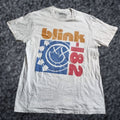 Neighborhood Vintage Blink 182 Neighborhoods Band Tee Shirt Unisex Adults L White 90s Rock Graphic T Hoodie, Sweatshirt