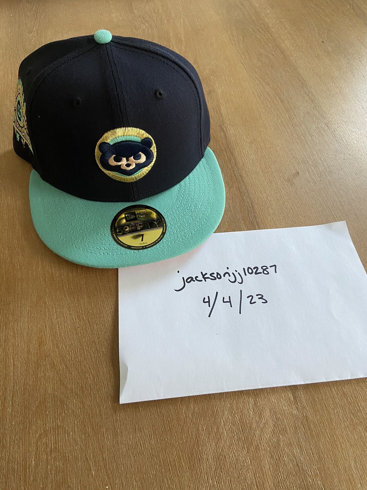 New Era Exclusive Fitted New Era Chicago Cubs Size 7