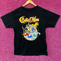 Other Sailor Moon Sailor Scouts Anime Series Black T Shirt Large