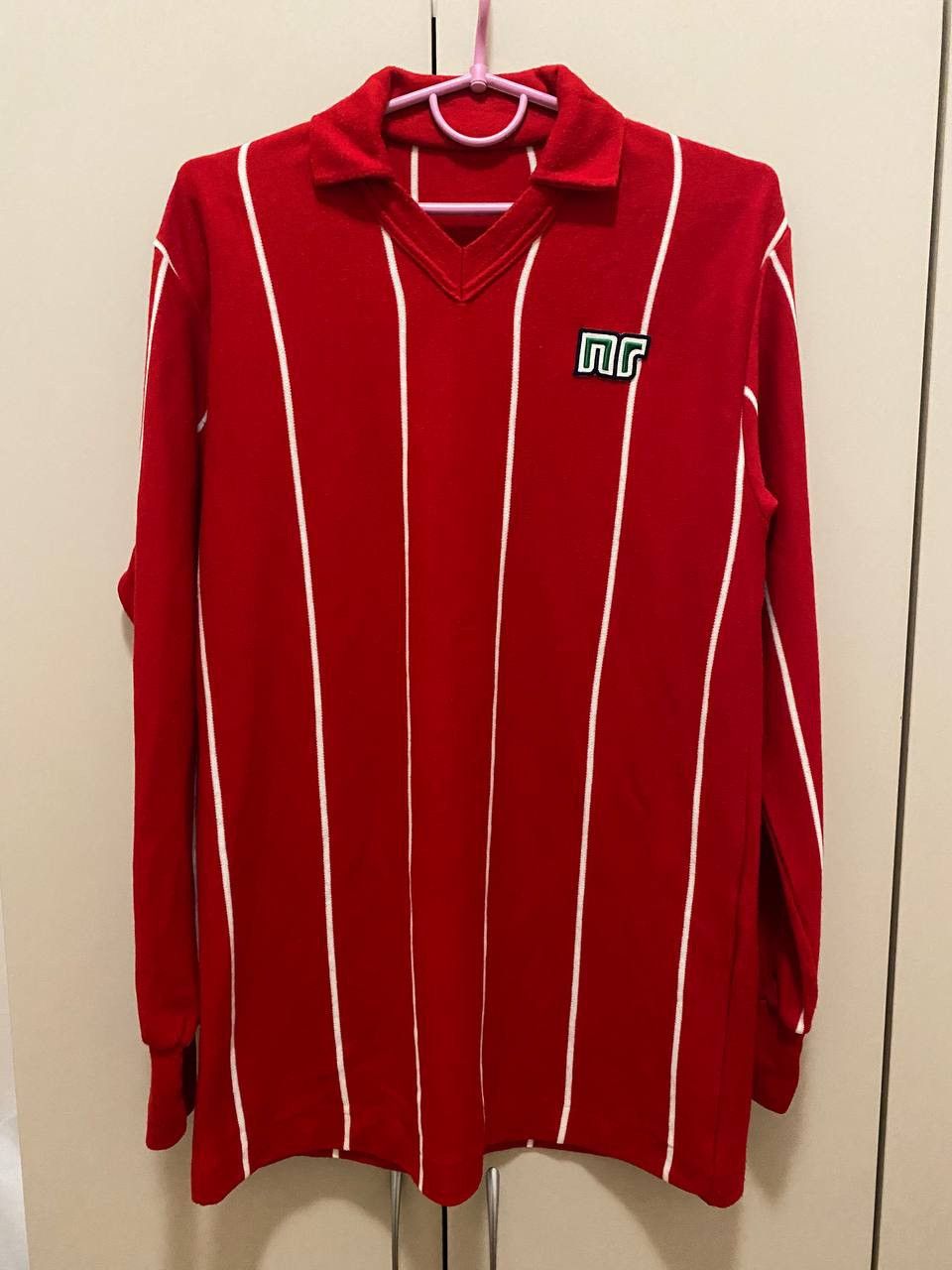 Vintage Enerre Manchester United Unreleased Jersey 80s Long Sleeve