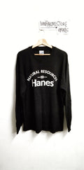 Hanes Vintage Spellout Streetwear Fashion