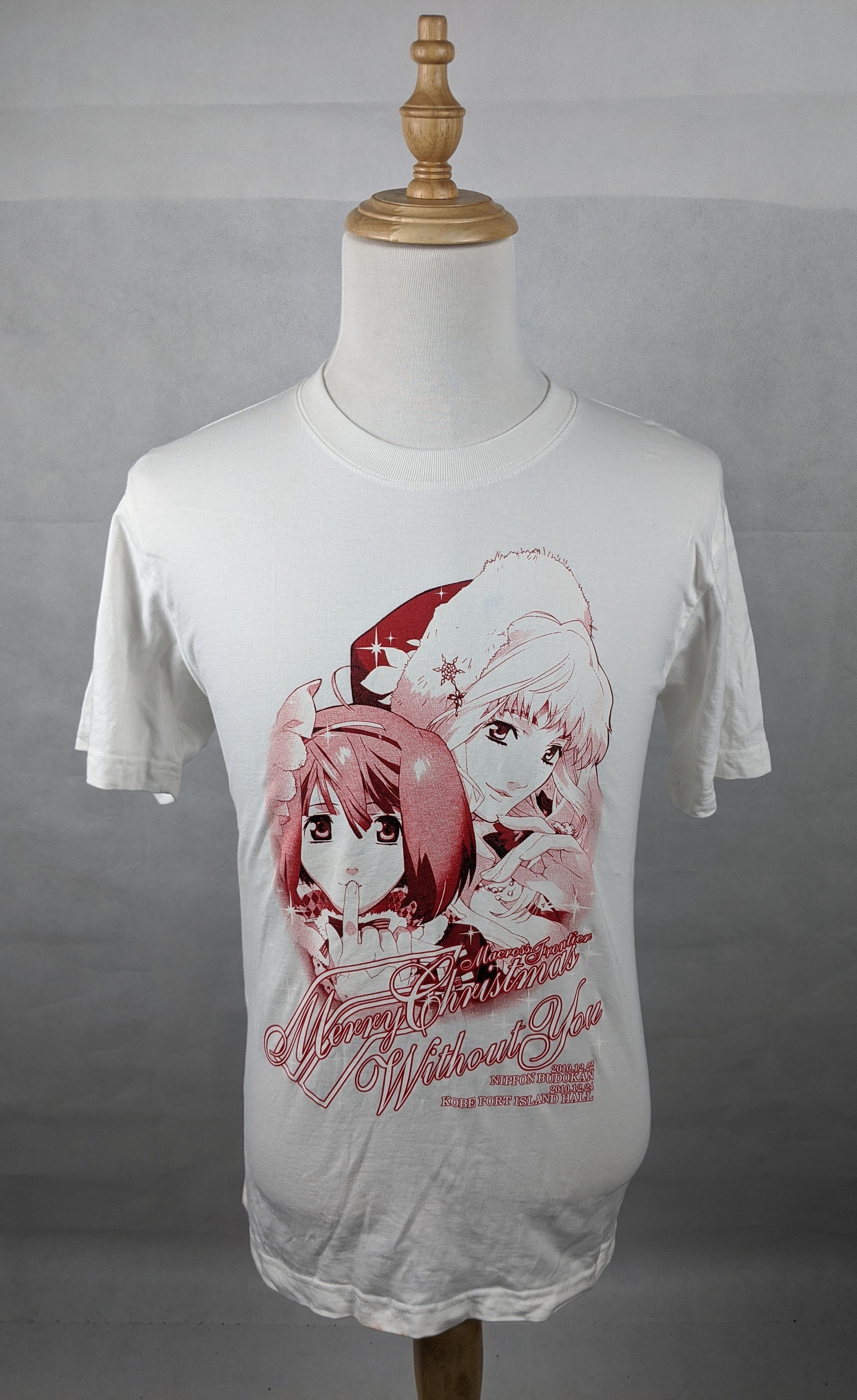 Vintage Macross Frontier Christmas Japanese Anime T Shirt