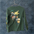 Hot Topic Vintage Graphic Tee T Shirt Unisex Adults L Green My Hero Academia Hot Topic 90s 2000s Cre