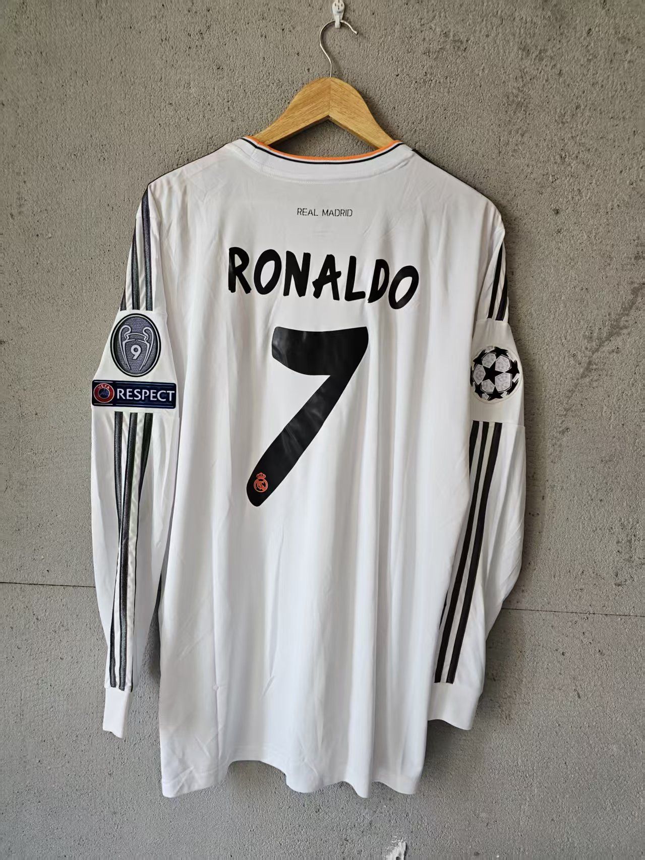 Other 2014 Real Madrid 7 C Ronaldo Jersey Home Longsleeve