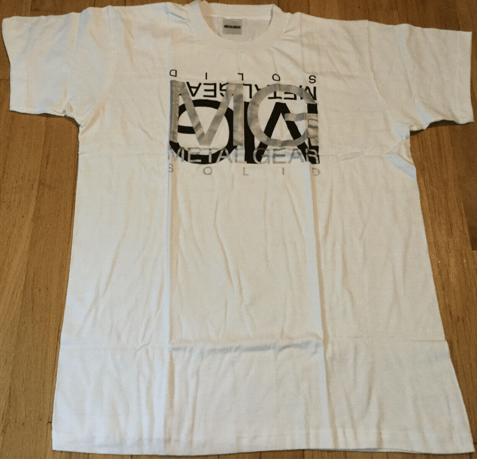 Vintage Nwot 1998 Metal Gear Solid Tee Japan Exclusive