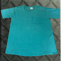Essentials Vintage Bvd Front Pocket Teal Blue Blank Essential T Shirt Xl 80s 90s Hoodie, Sweatshirt | FlexRushtees.com