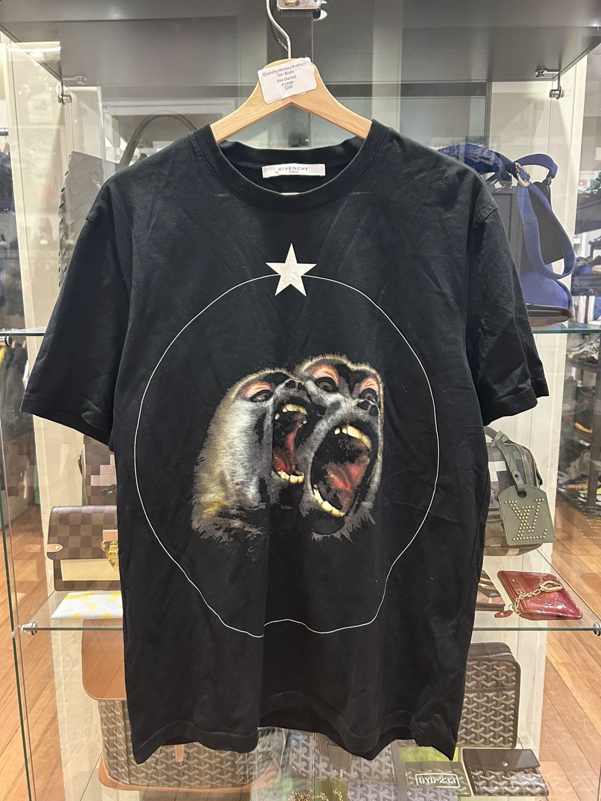 Givenchy Monkey Brothers Tee Black Hoodie, Sweatshirt | FlexRushtees.com