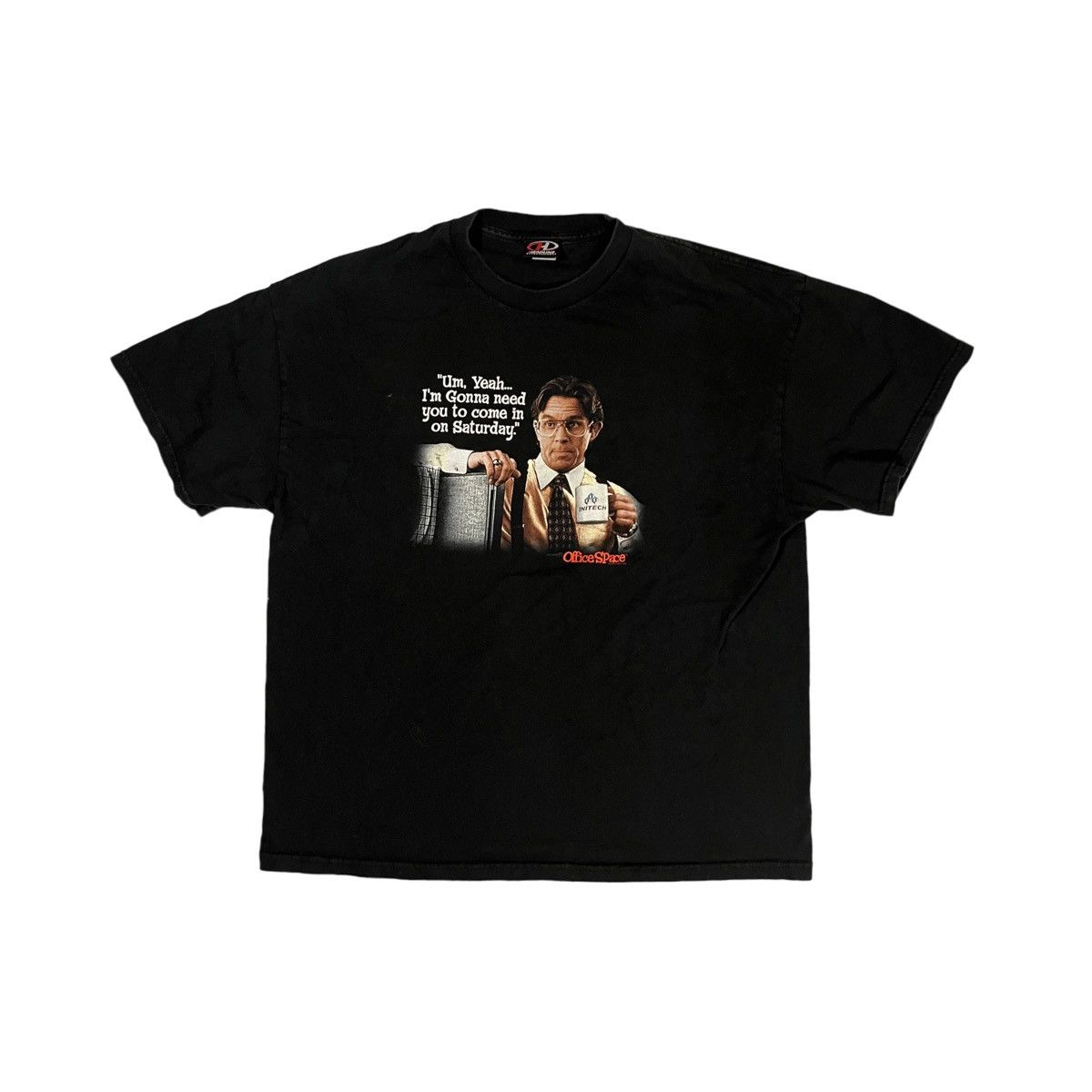 Vintage 00s Office Space Tee