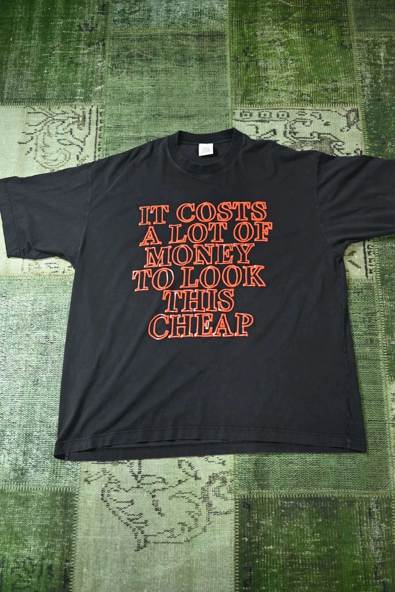 Vetements 24ss Vetteman Red Slogan Lettering Print Short S T-Shirts, Hoodie, Sweatshirt | FlexRushtees.com