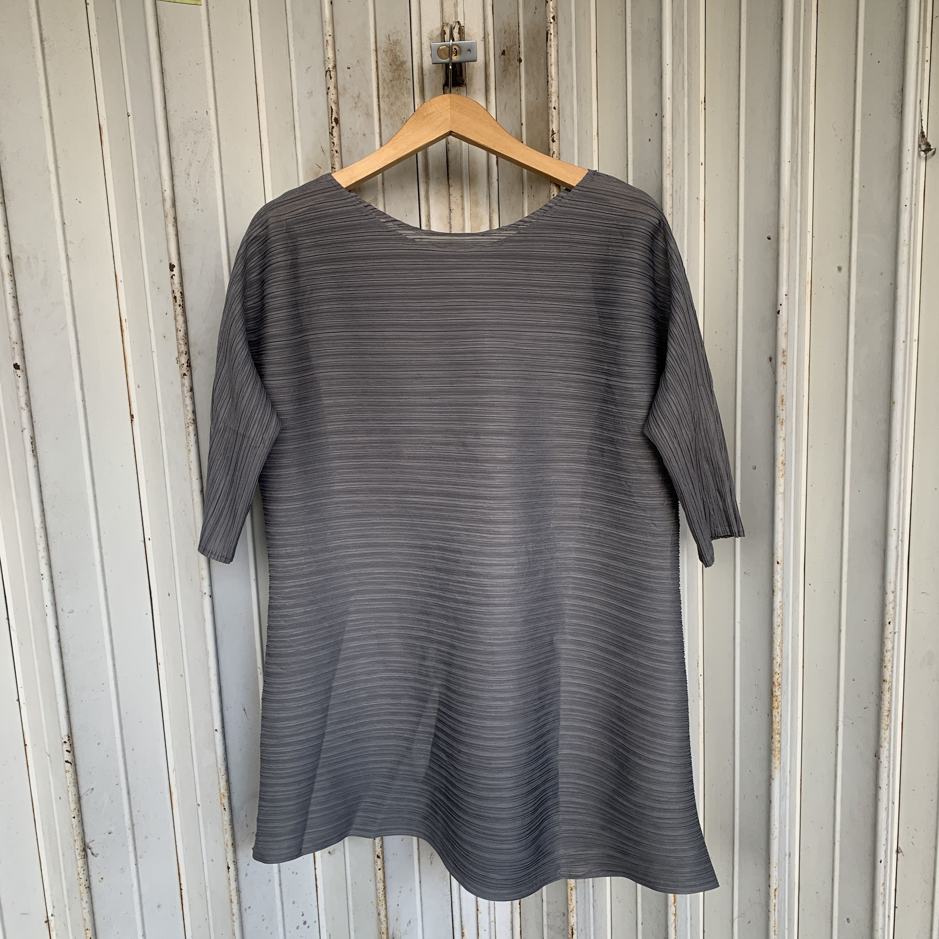 Pleats Please Issey Miyake 2000s Japanese Hysteric Ifsix Blouse Longsleeve Top Y2k Lgb