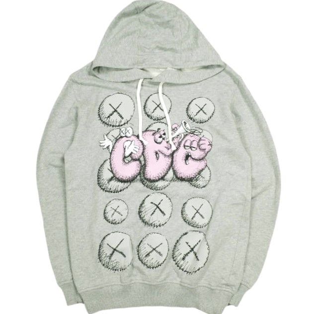 Other Comme Des Garcons Shirt Kaws Printed Hoodie Cotton Hoodie Cotton Sweatshirts Hoodies Fh
