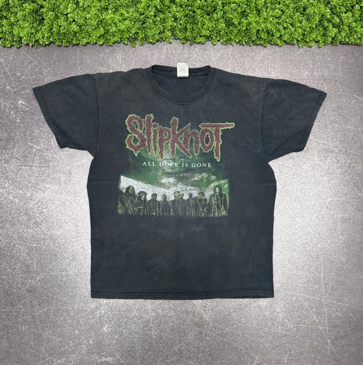 Band Tees Vintage 2008 Slipknot Tour T Shirt Sun Faded Thrashed Y2k Hoodie, Sweatshirt | FlexRushtees.com
