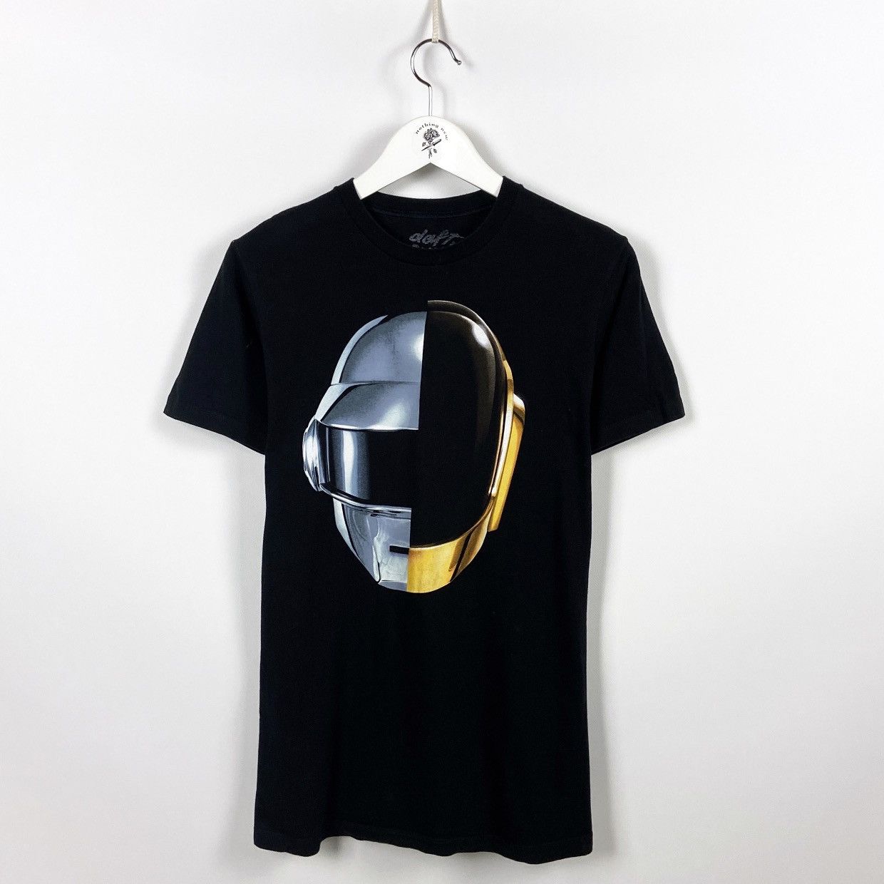 Vintage 00s Daft Punk Robotic Armed Masters Tee Tron Music