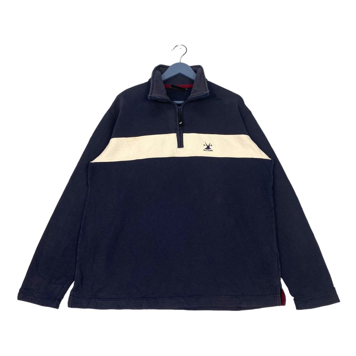 Hansen Helly Hansen Sweatshirt Quater Zip Full Over Jumper