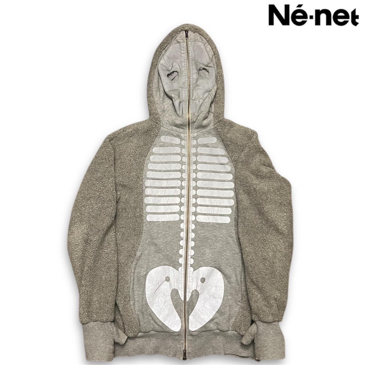 Net Ne Net Grey Skeleton Bear Ear Hoodie T-Shirts, Sweatshirt | AU16VibeMintTees.com
